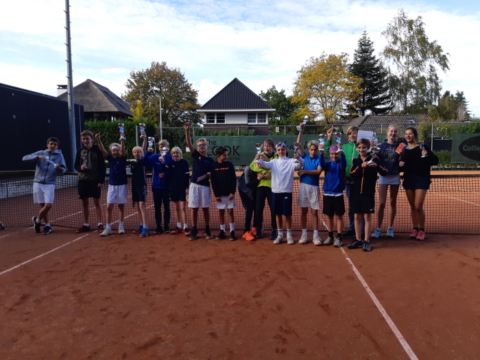 Alle finalisten van het Driebergen Open Jeugdtoernooi 2019