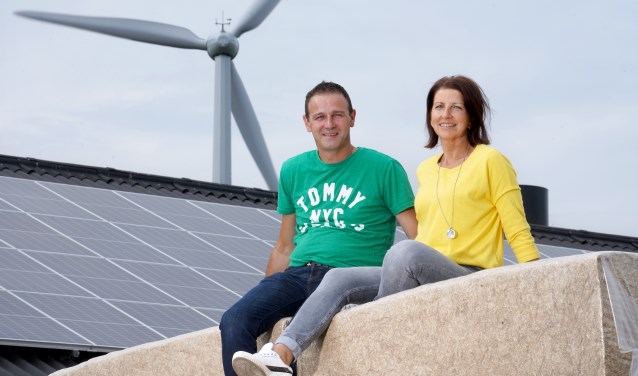 Wouter en Arien Evers zijn blij met hun eigen energiebron.