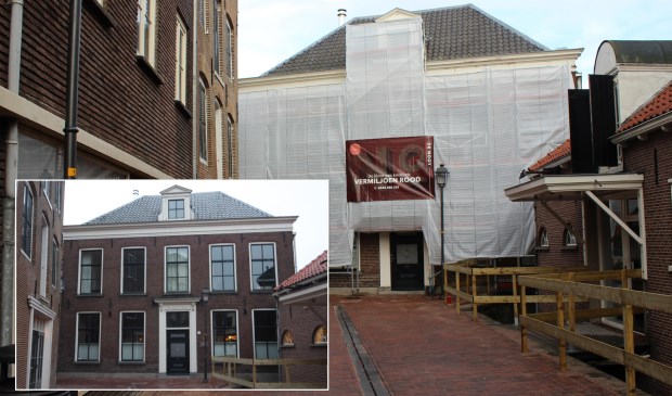 De Tweede Pastorie staat nu in de steigers, maar is normaal altijd de blikvanger aan de Catharinastraat.