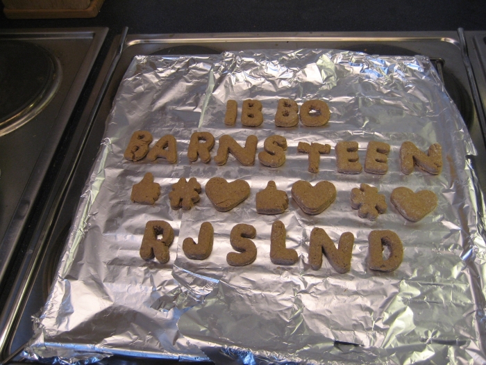 School IBBO Barnsteen bakactiviteit