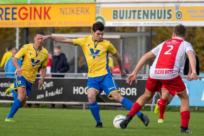 Yordi Grovenstein speelde een goede wedstrijd, waarbij hij twee assists op zijn naam kreeg