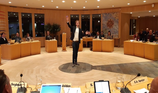 Arie van Vliet brengt hulde aan de boeren
