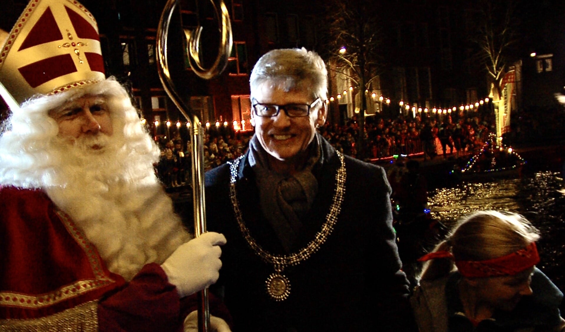 Sinterklaasintocht in Vathorst in 2019.
