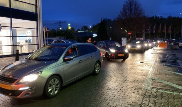 Grote verkeerschaos op Laagraven
