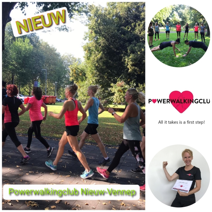 Powerwalking, Powerwalkingtrainer Ilona van Pelt