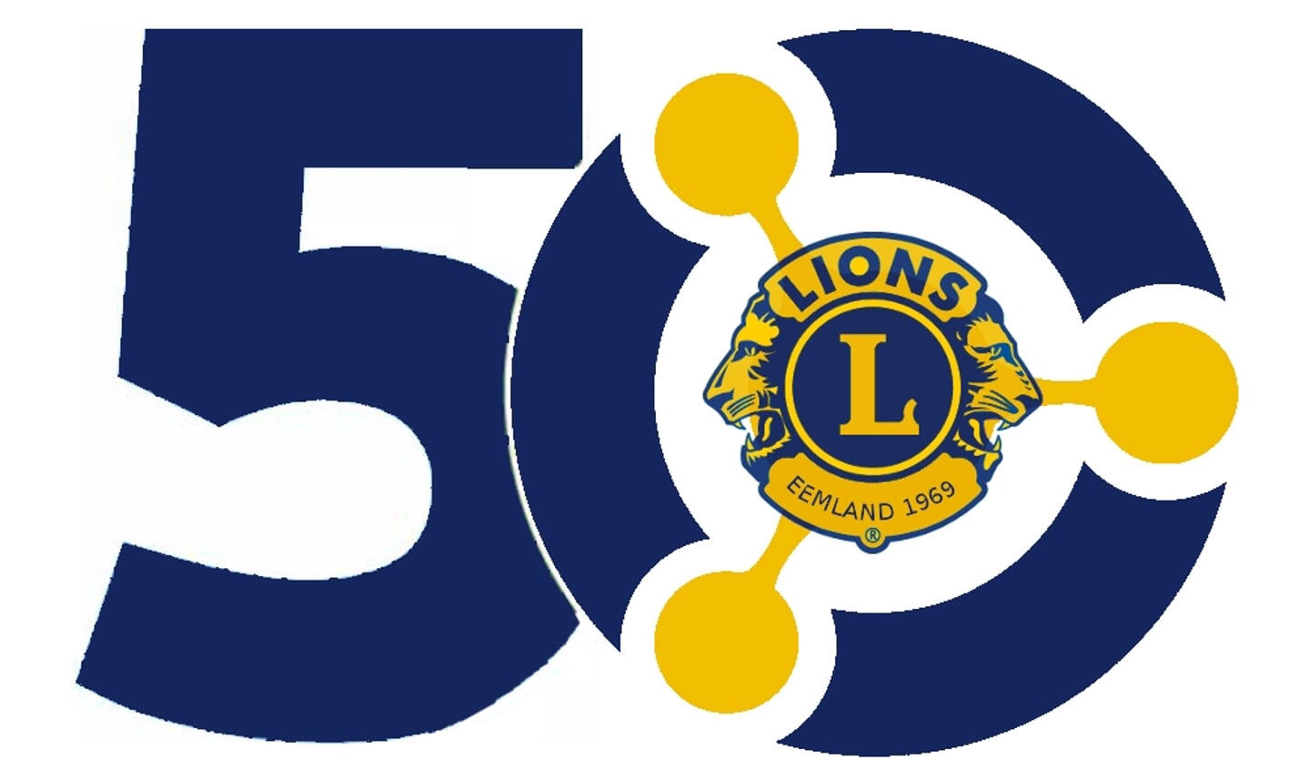 logo 50 jaar Lionsclub Eemland