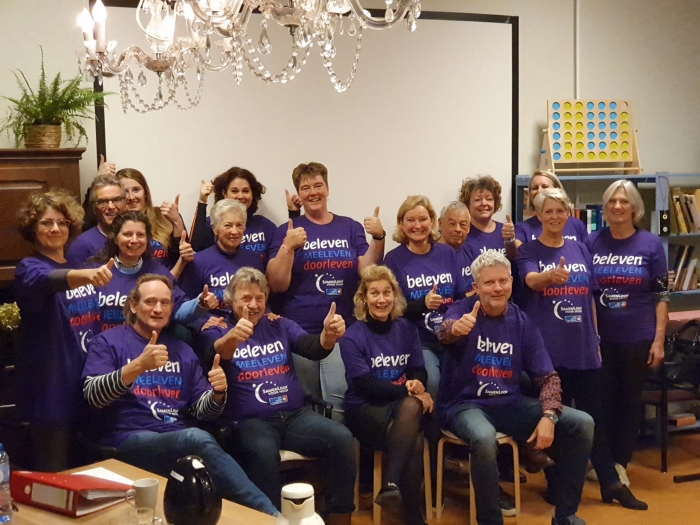 Het organisatieteam voor het wandelevenement van 15 en 16 mei 2020 is er klaar voor.