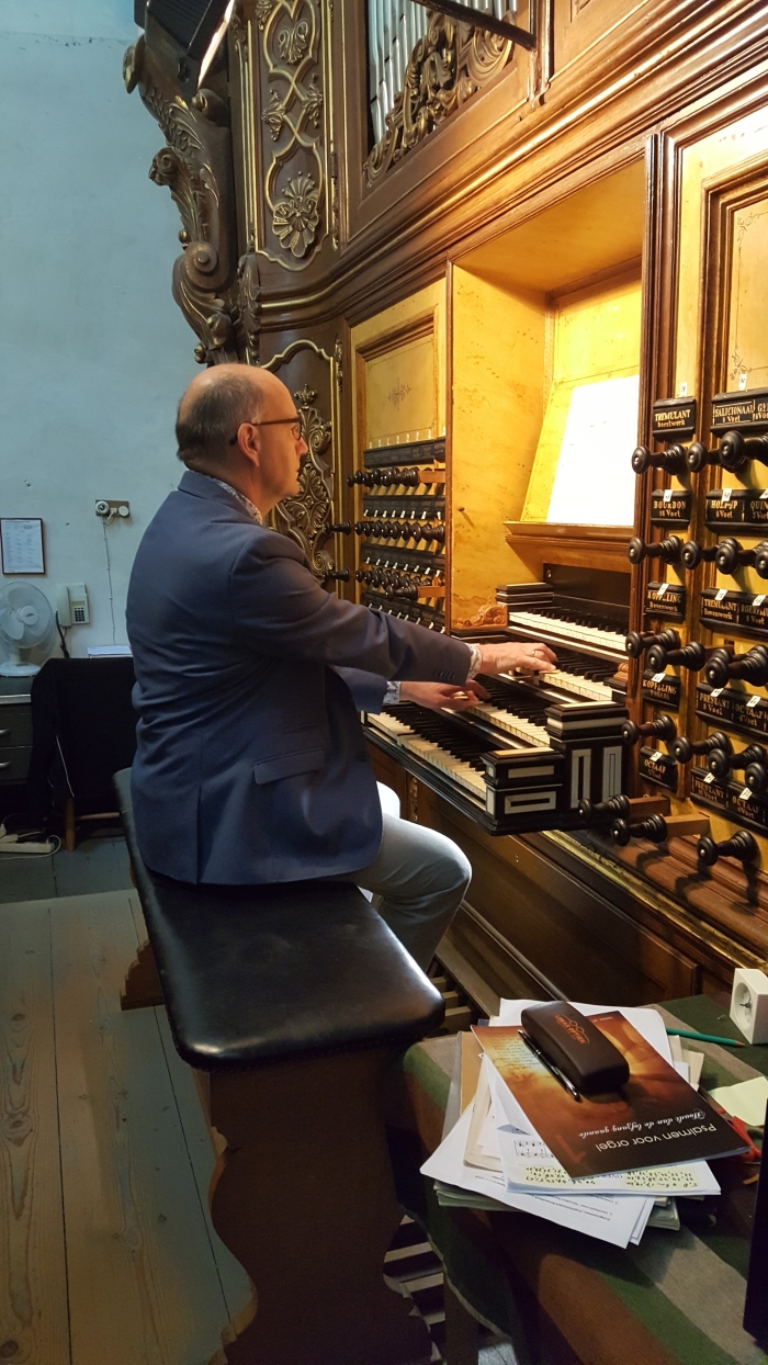 Evert van de Veen, orgel