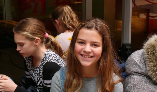 De 12-jarige Merit heeft wel wat geleerd tijdens het festival maar gelooft niet in een 100 procent utopische toekomst.