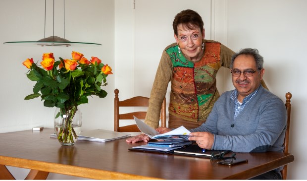 Taalcoch Louise Tak en Mohamed Alassar.