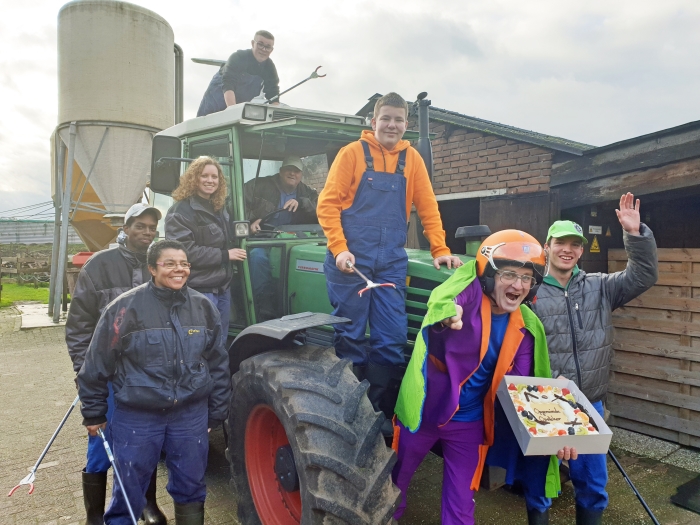 Zorgboerderij Blommendal met Arie Afval