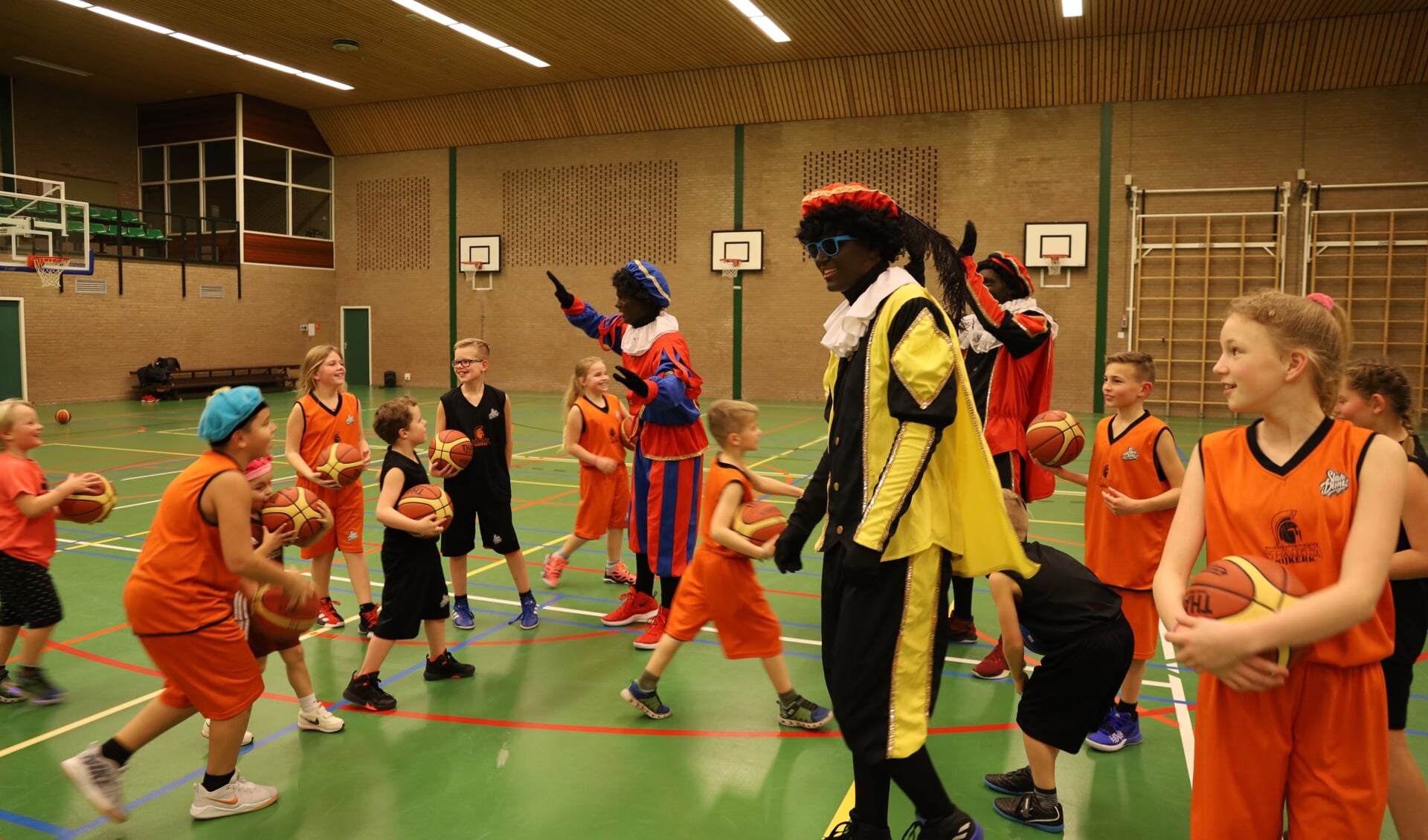 Pietertraining bij Sparta Basketbal