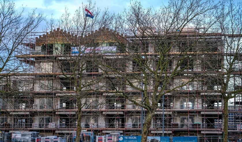 Hoogste punt van bouwproject 'Het Gemaalhuis'