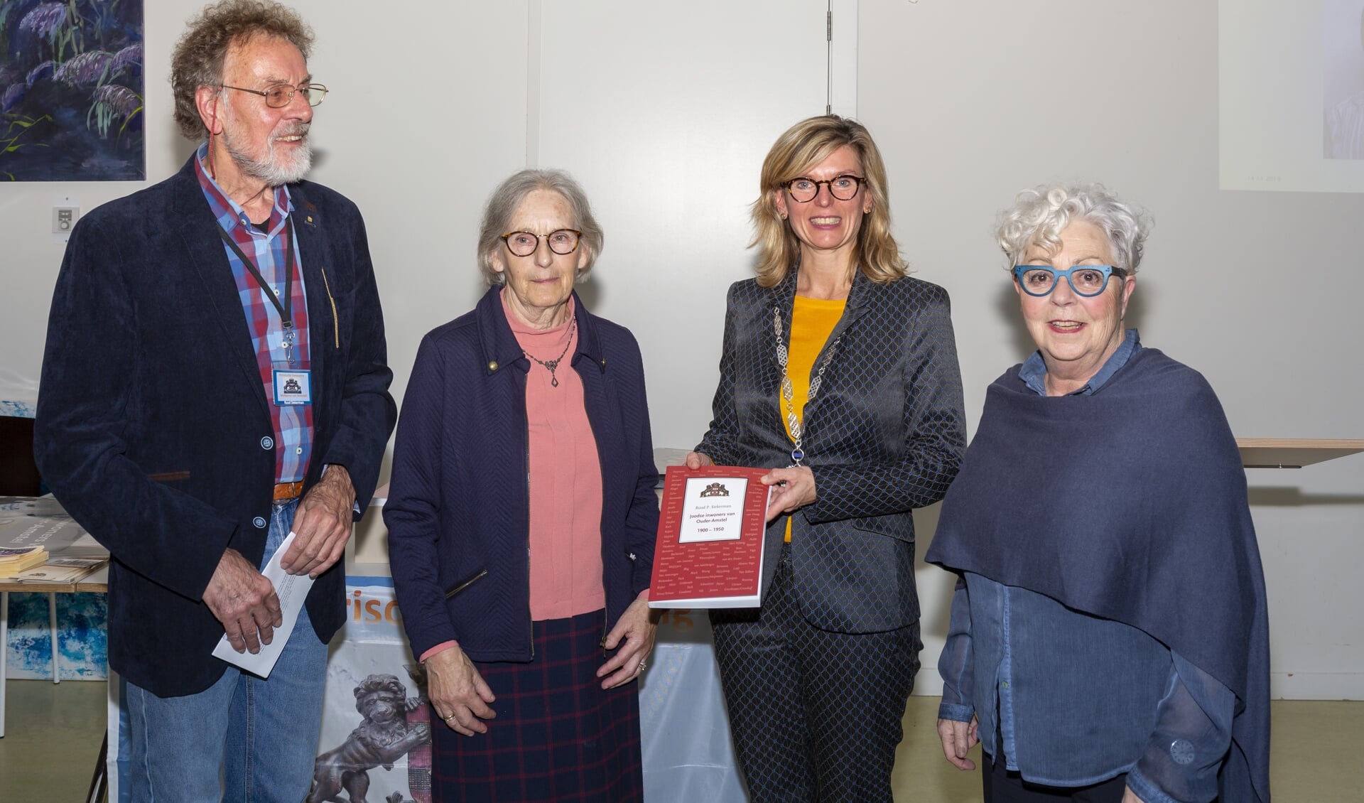 Vlnr: Ruud Siekerman, Bea Vega, Joyce Langenacker en Mieke Bonn.