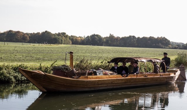 De trekschuit ziet u terug in de film