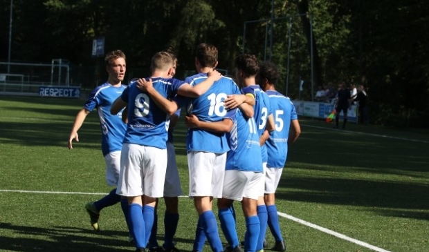 Skv kon zaterdag vijf keer juichen, (foto: Richard Anthonysen)