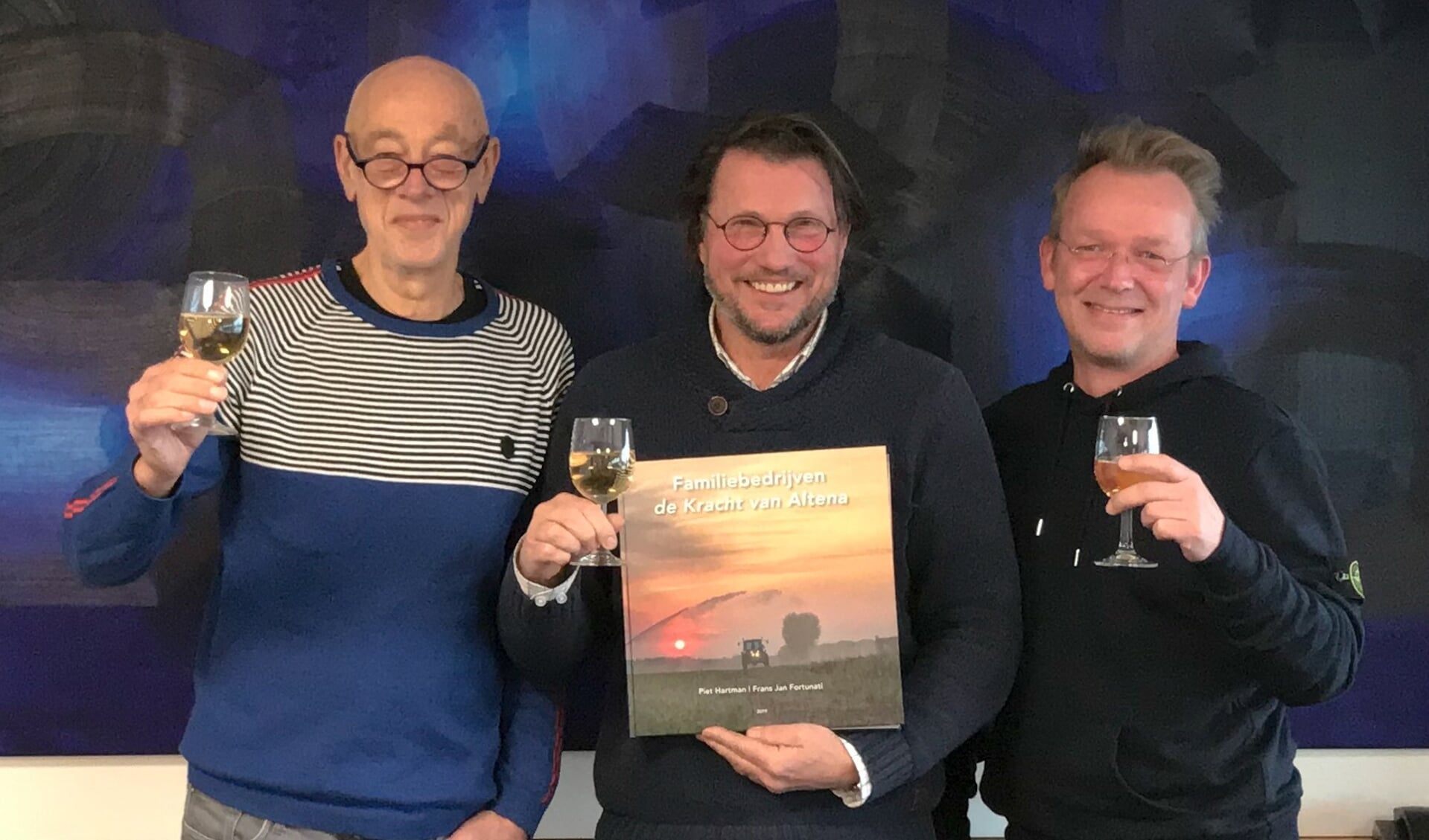 Piet Hartman, Frans Jan Fortunati en Corné van Beek.ek. 