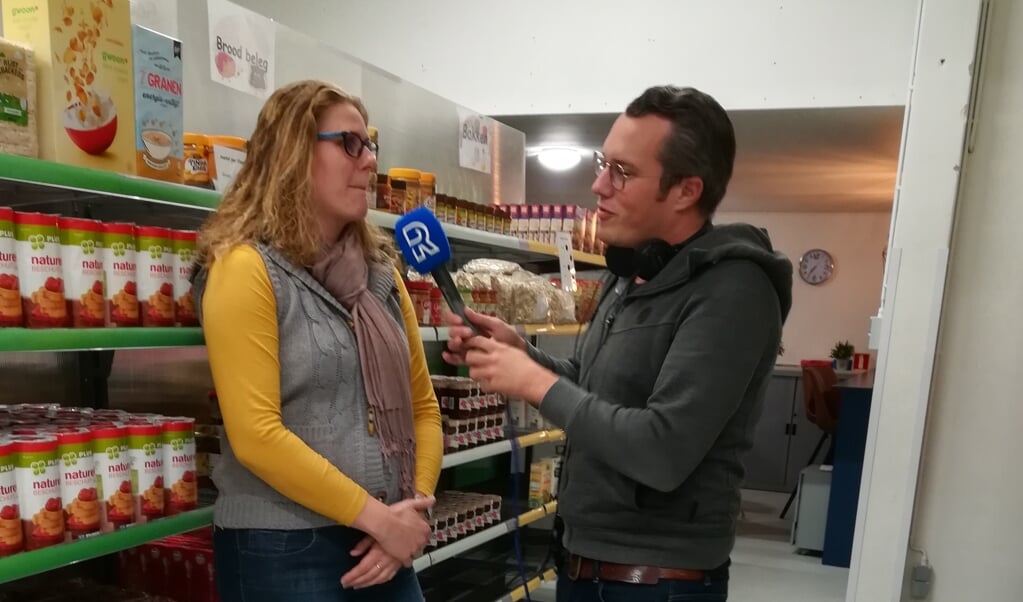 Chantal vertelt haar verhaal aan RTV Rijnmondd