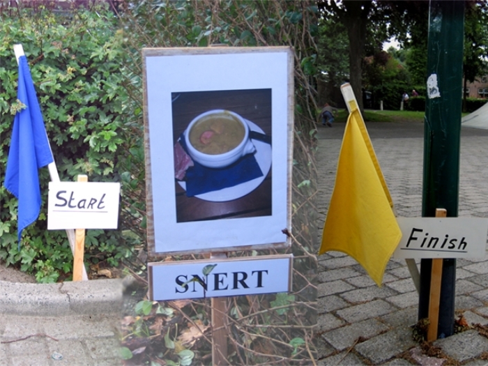 Snertrit - Autopuzzelrit met gratis snert