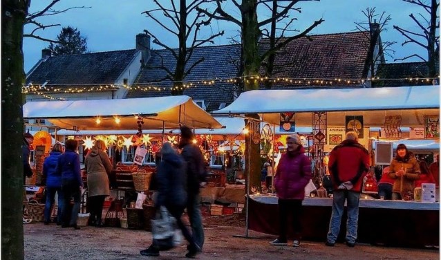 Het oude dorp van Amerongen is een prachtige entourage voor een winterfair