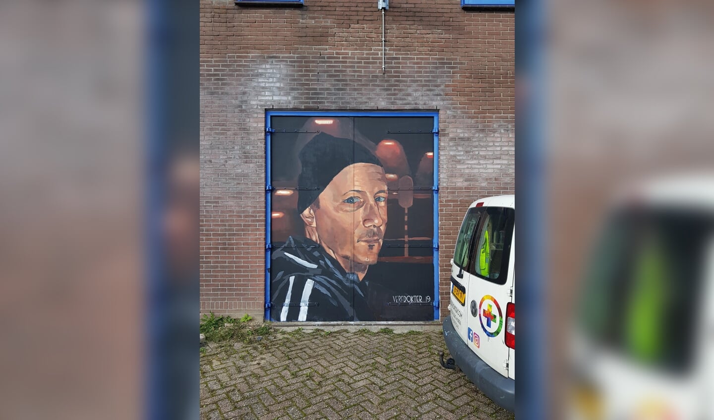 Een portret van de broer van Robert Brink