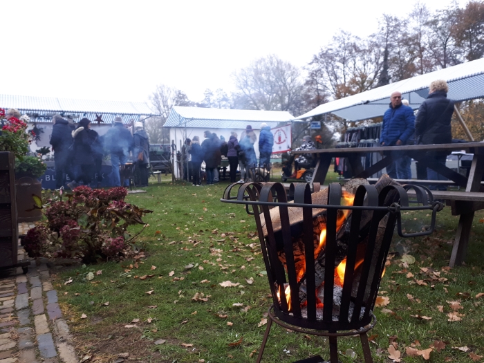 Sfeerbeelden van de wintermarkt