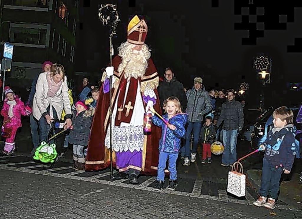 De Lampionnenoptocht.