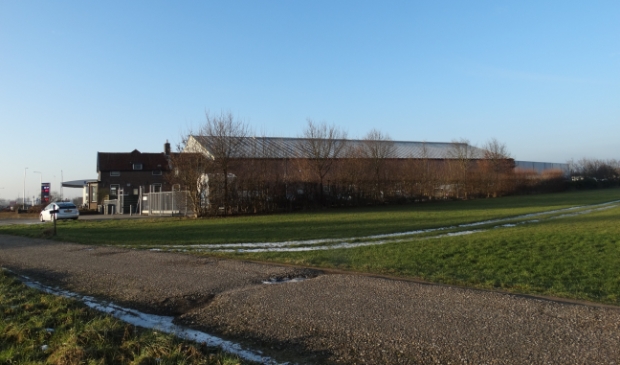 <p>Het Stefanusterrein waar de biovergister zal worden gebouwd</p>