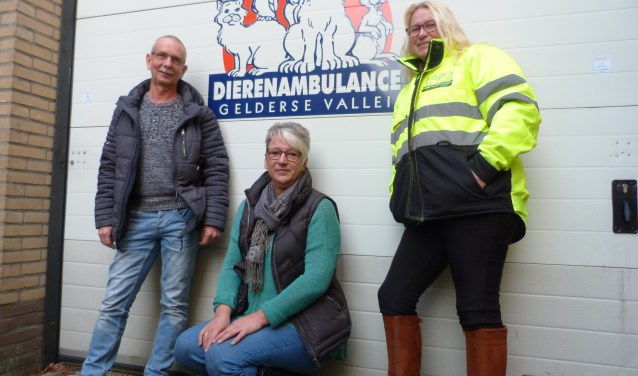 Van links naar rechts: Peter en Ursula Zijlmans en Daniëlle Fränkel.