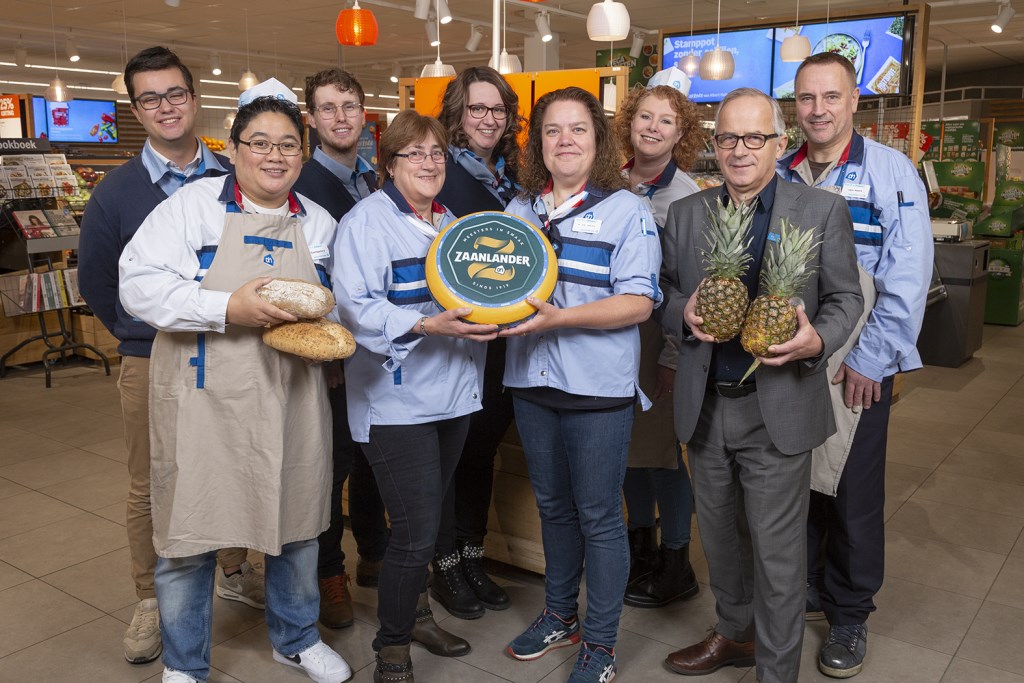 Het team van Albert Heijn Zielhorst.