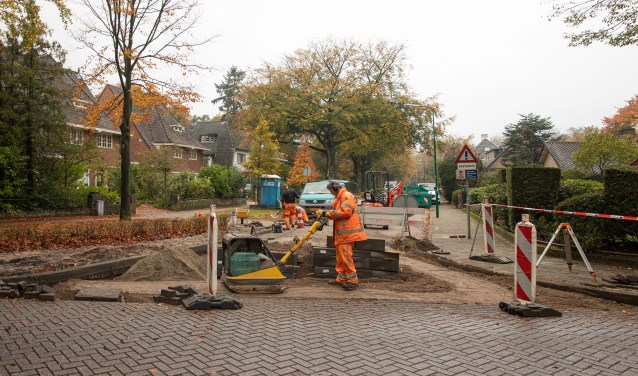 De kruising van de Kettingweg met de Javalaan wordt veiliger.