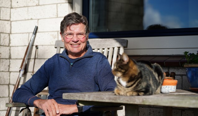 Genieten op het balkon van het uitzicht over de Ronde Hoep.