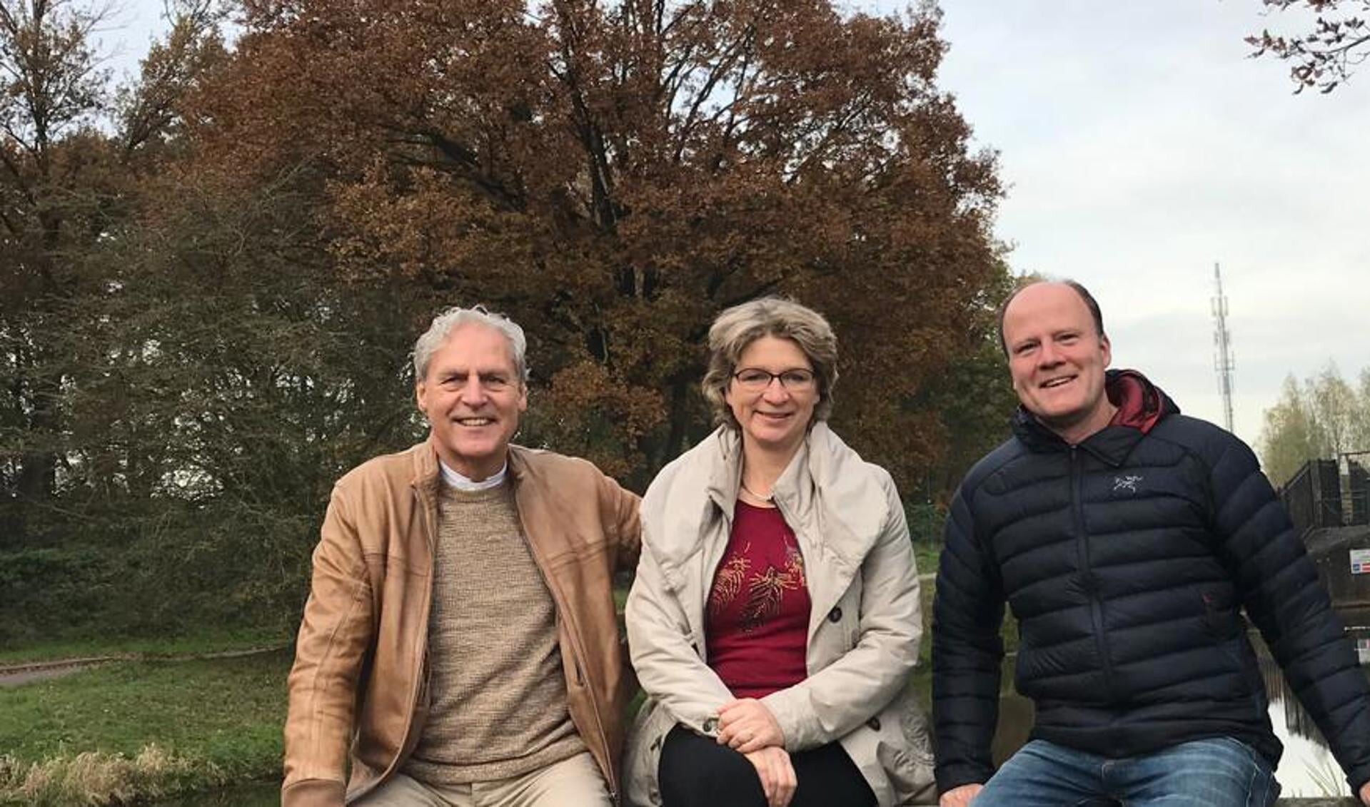 Marcel Sturkenboom, Marijke van Eijden en Carlos Genders.