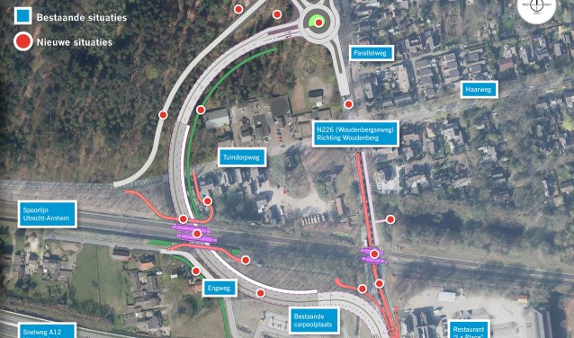 De verkeersveiligheid rond de toekomstige onderdoorgang van de spoorlijn is nog lang niet op orde.