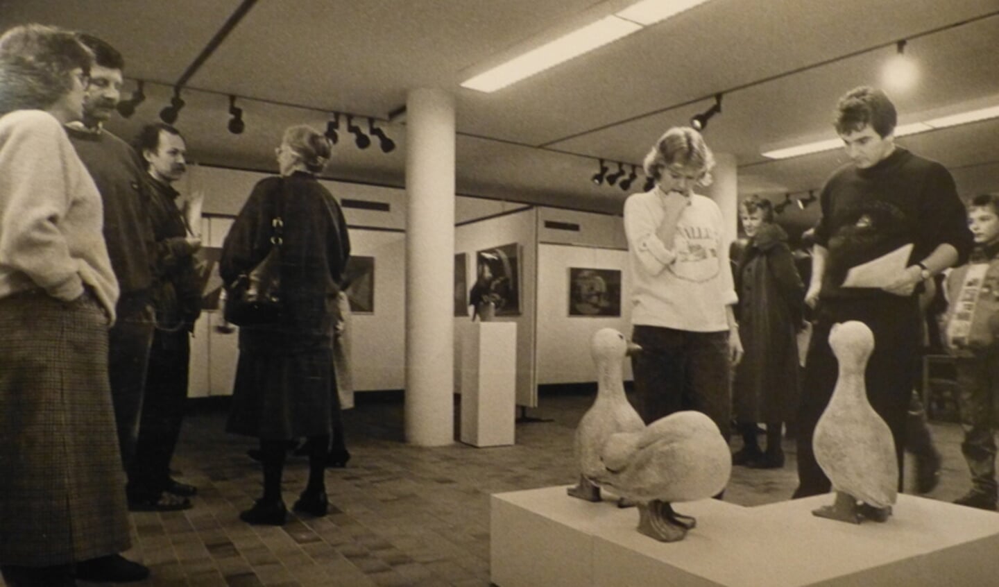 De Kunstkelder in de jaren tachtig. 