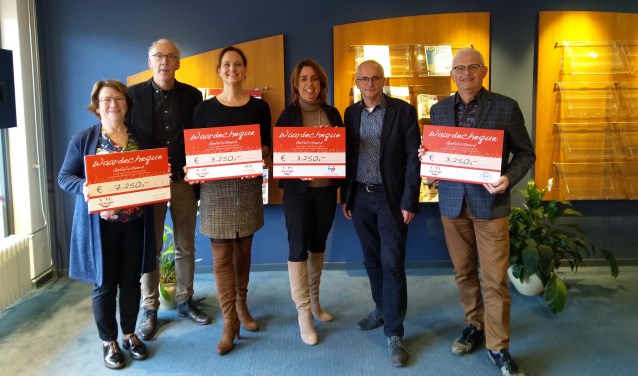 Vier goede doelen getrakteerd door jarig Van Wijnen 7-11-2019, 15:25 NIJKERK In het - Stad Nijkerk