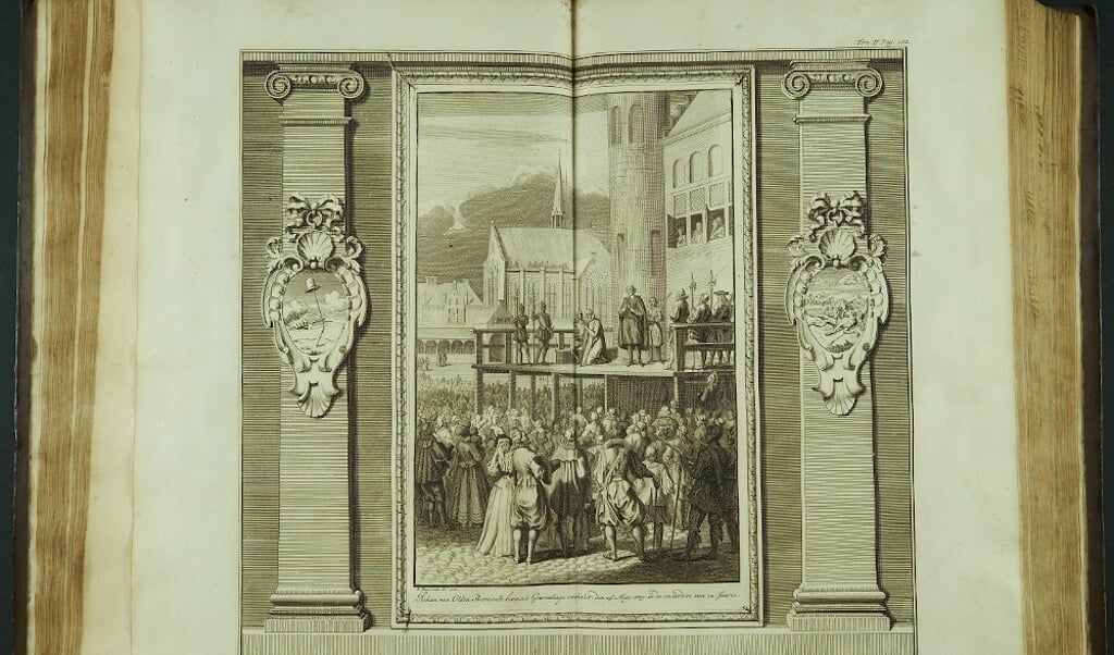 De terechtstelling van Johan van Oldenbarnevelt in 1619