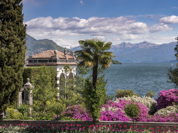 Eiland Isola Bella in het Lago Maggiore