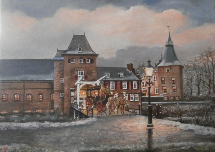 Schilderij kasteel Doorwerth