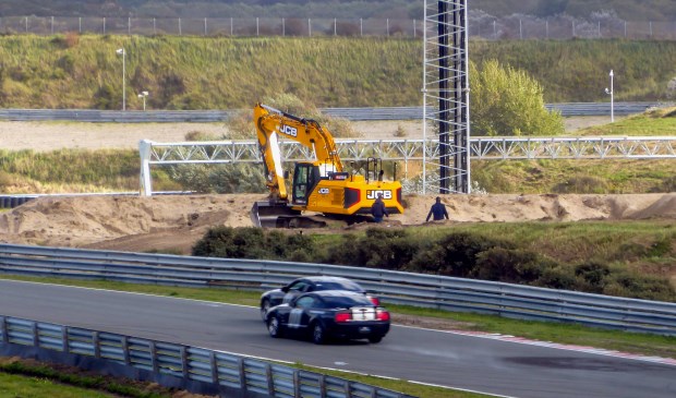 De werkzaamheden op en rond het circuit zijn al in volle gang.