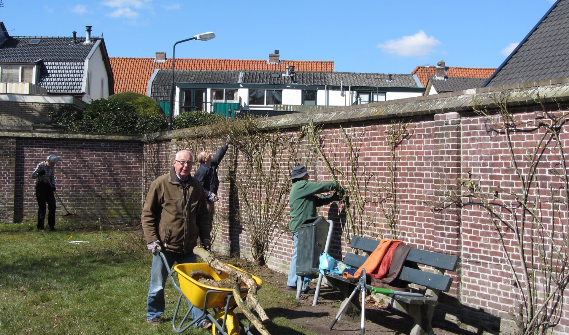 Morgen wordt er weer gewerkt in het Cantonspark.