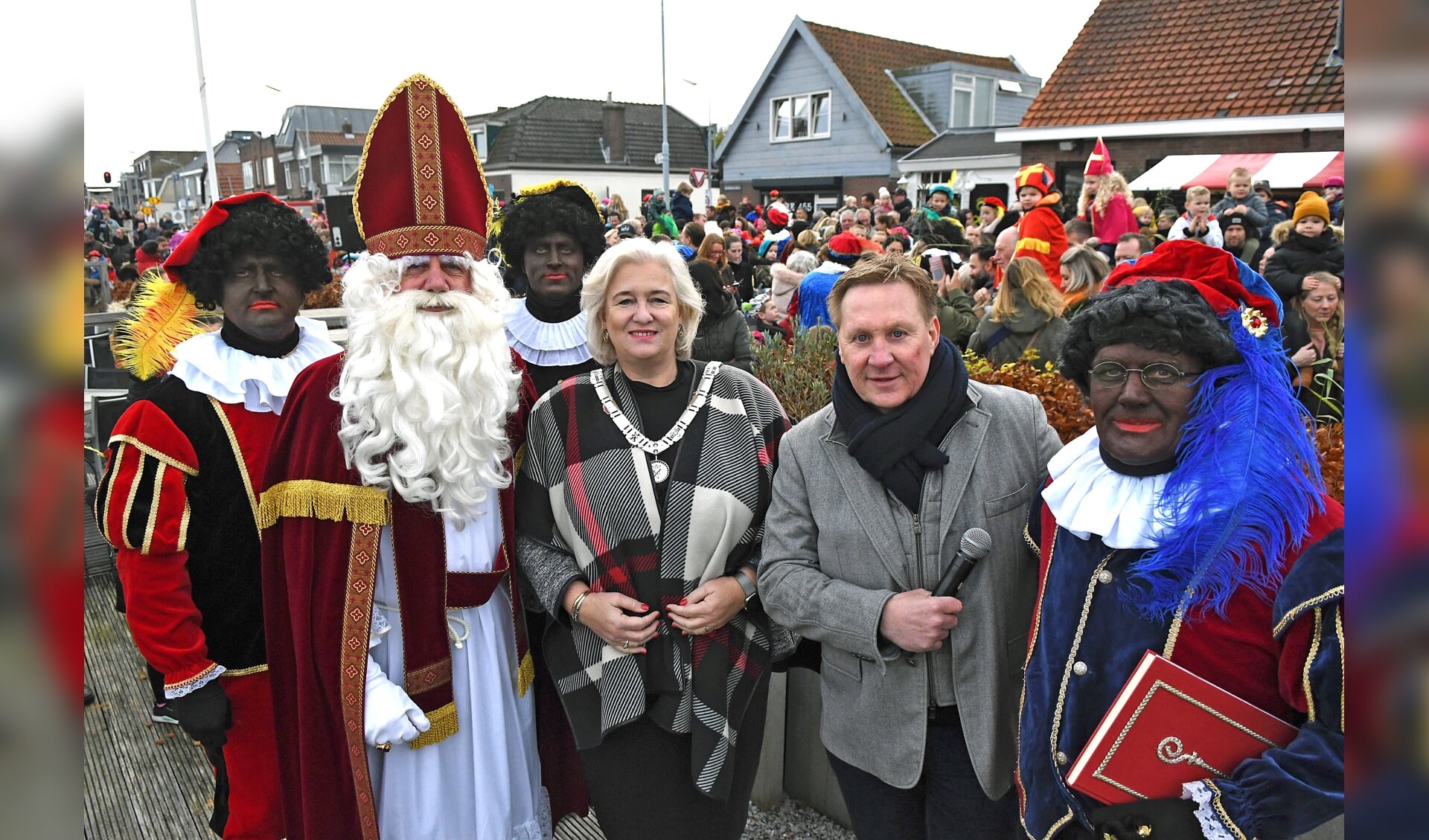Aankomst Sinterklaas Zwanenburg