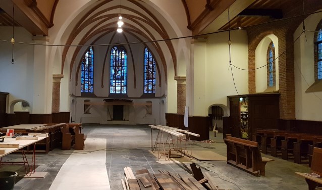 Op dit moment gaat alle aandacht uit naar de afronding van de renovatie.