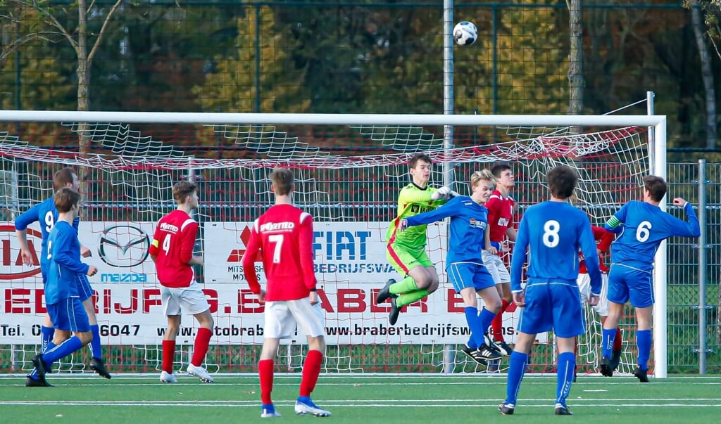 Koen Warnaar (groen shirt) in actie op archiefbeeld voor Fortissimo.