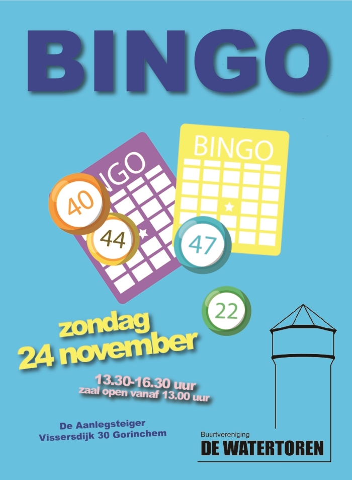 Bingo zondag 24 november