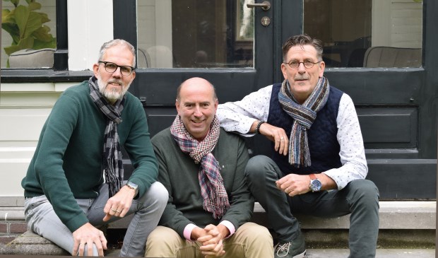 Bert Koning, Henk Drok en Wim de Hoop