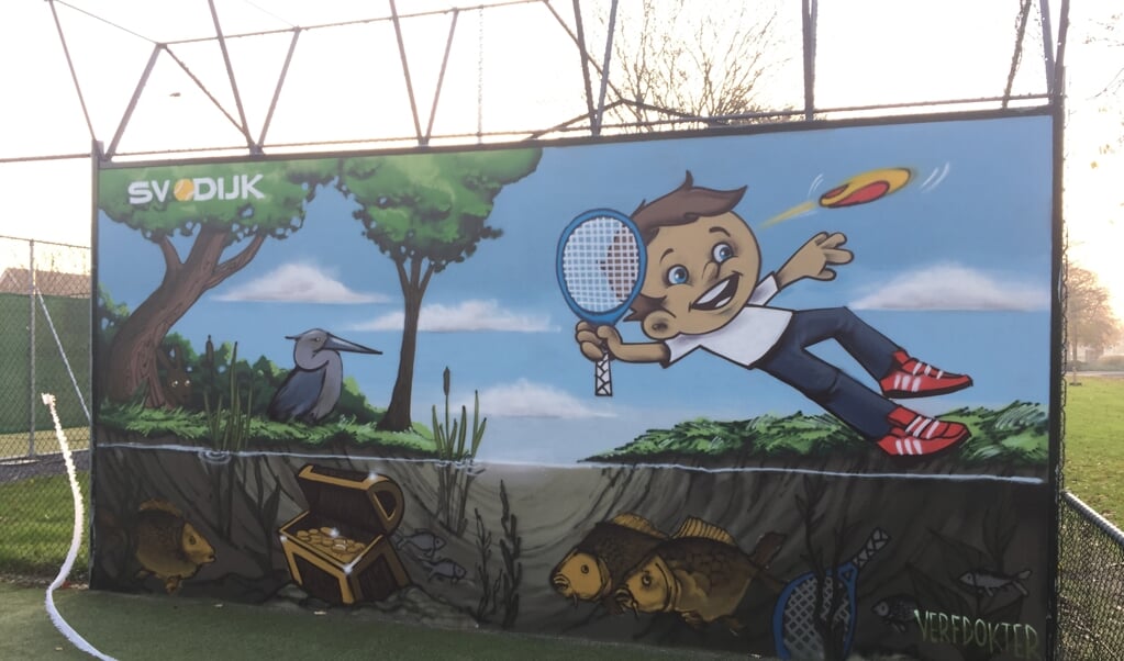 Opening Tennismuur SV Odijk