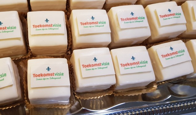 De taartjes bij de koffie...