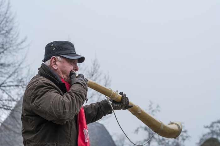 Midwinterhoorn blazen
