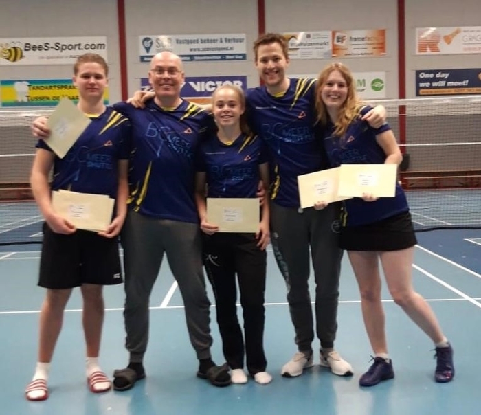 Davey Vork, Jeroen Koens, Amber Koens, Tim van Lieshout, Anne de Wit